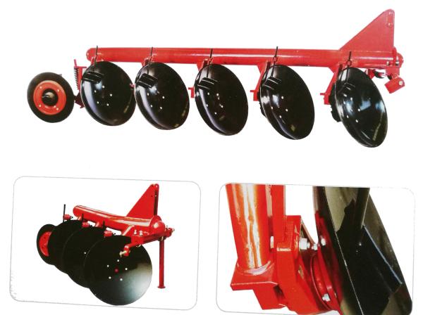TSDP series Seamless Tubular Pipe Furrow Plough for deep ploughing in root-infested,sticky,stony&hard soils