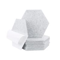 Absorption saine auto-adhésive d'écrans antibruits d'hexagone pour la décoration de Chambre