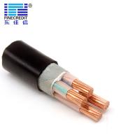 Halogène blindé de bande en acier du cable électrique de basse tension de YJV22 N2XRY STA 4x300mm2 libre