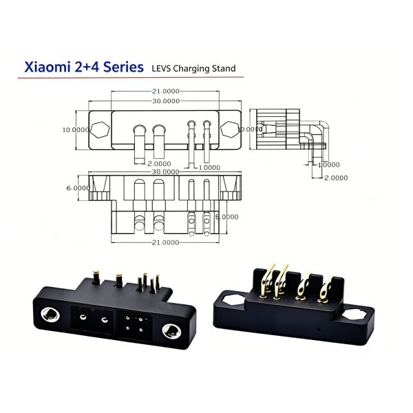 Xiaomi 2+4 Series 40A Heavy-Duty Lithium Battery Discharge Plug EV Charging Stand