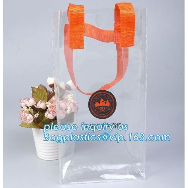 Transparent PVC Cosmetic Bag for carrying Makeup Toiletry Compact Size, luxury holographic PVC hanging travel cosmetic m