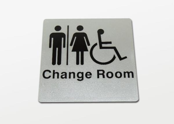 Hotel Toilet Custom Stainless Steel Signs All Sizes Available T19001 Certified