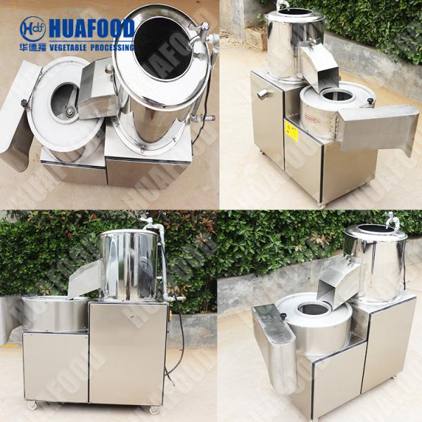 stainless steel peeler slicer cutter potato machine High speed sweet potato chips peeling cutter