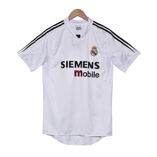 Real Madrid 2004 Retro Home Fans Football Jersey Ultimate Collection for Fans