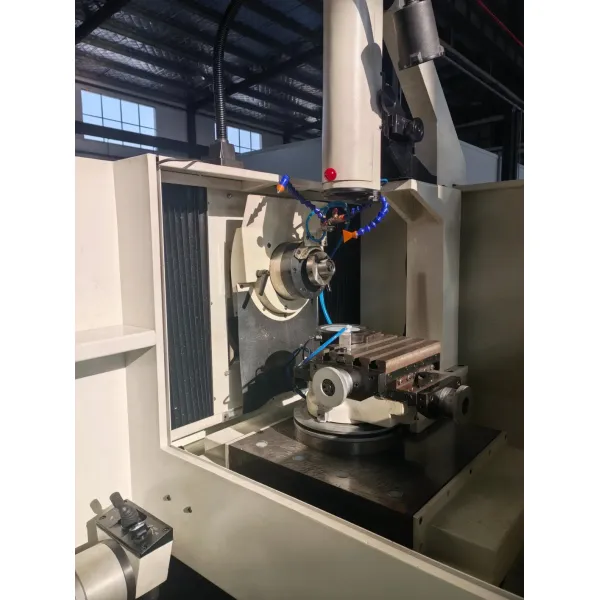 Tool Grinders for Inserts with Grinding Wheel Tilt Angle