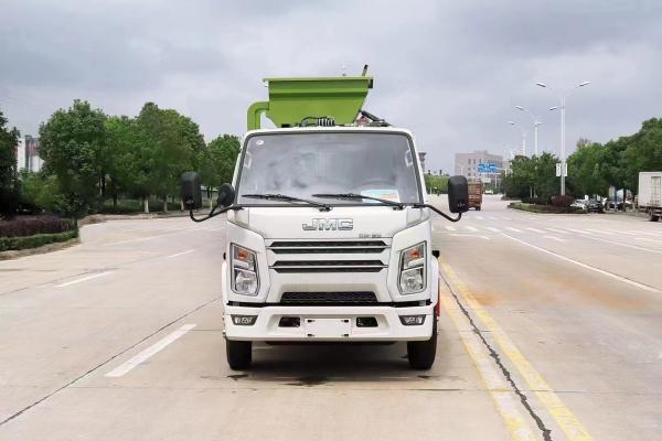 Manual Transmission JMC 4*2 Kitchen Garbage Truck Swill Collection and Waste Transfer Truck for Waste Management