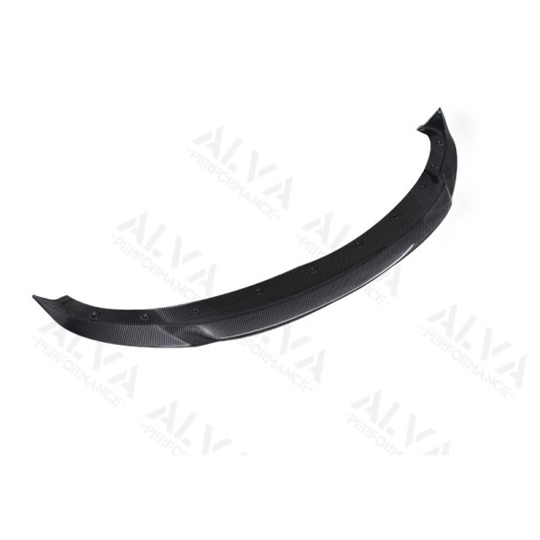2019 Plus Fit Dry Carbon Fiber Front Lip Splitter Tesla Model 3 Aero Body Kit OEM Fit Twill Glossy No Drilling Required