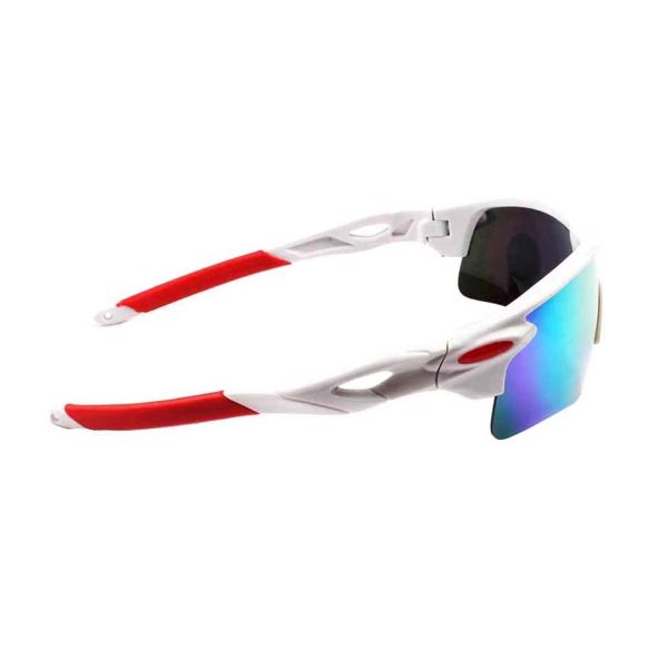 Изготовленные на заказ солнечные очки на открытом воздухе спорт логотипа UV400 разрушают доказательство