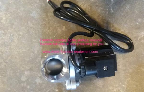 SS304 IP68 Two Ways Solenoid Valve Water Fountain Accessories DC24V