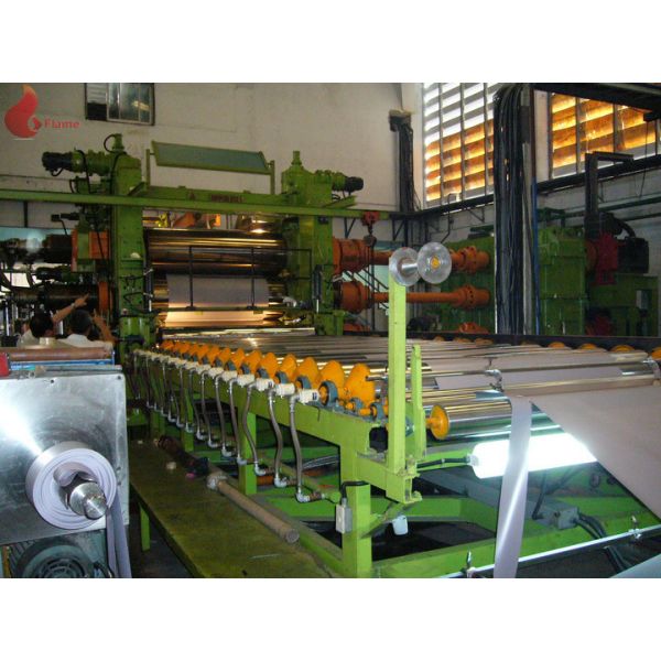 Plastic Floor 4 Roll Calender Machine Durable With Swivel Joint And Soft Metal Pipe