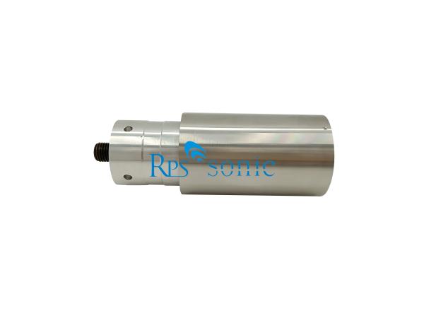 Rinco C20 -10 Ultrasonic Welding Converter With Two LEMO Plug 90 Degree