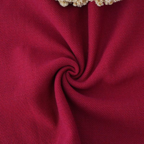 Skin Friendly Cotton French Terry Fabric 21S Knitted Pique Material For Hoodie