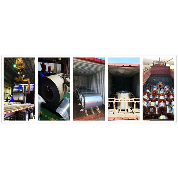 Revestimiento de zinc GI bobinas de acero ASTM A653 bobina de hierro galvanizado SPCC