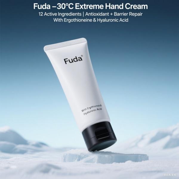 Crème pour les mains antioxydante à l'ergothionéine, Protège contre le froid extrême en 3 secondes !