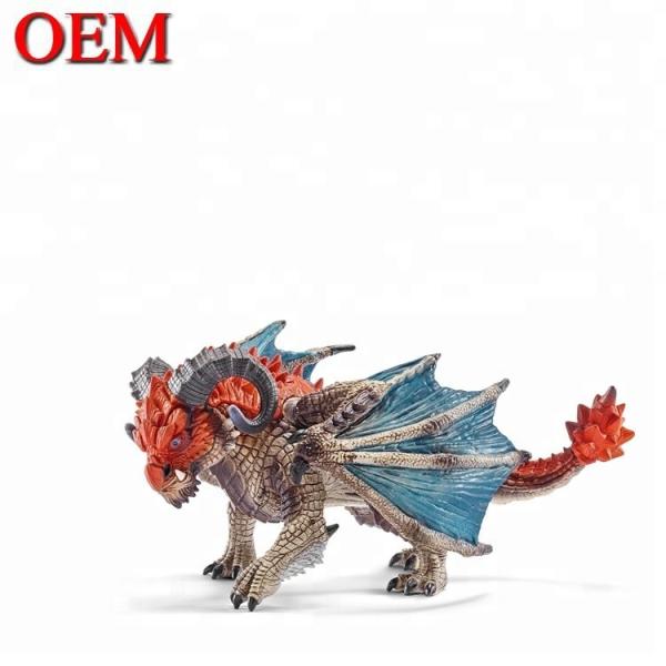 OEM Factory Made Plastic Animal Toy Kids Dragon Toy For Playing
