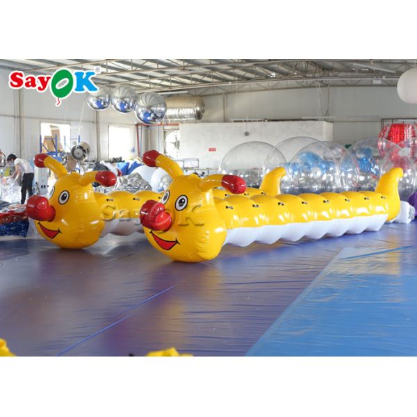 Inflatable Animal Balloons 6m Funny Carnival Decoration Inflatable Caterpillar For Team Building Games