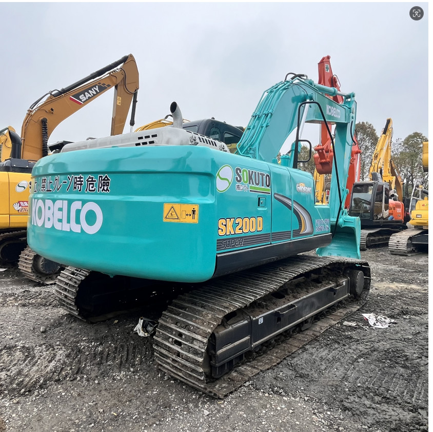 SK200D Kobelco Эксплуатационный экскаватор с 0,93 м3 вместимостью в ведро