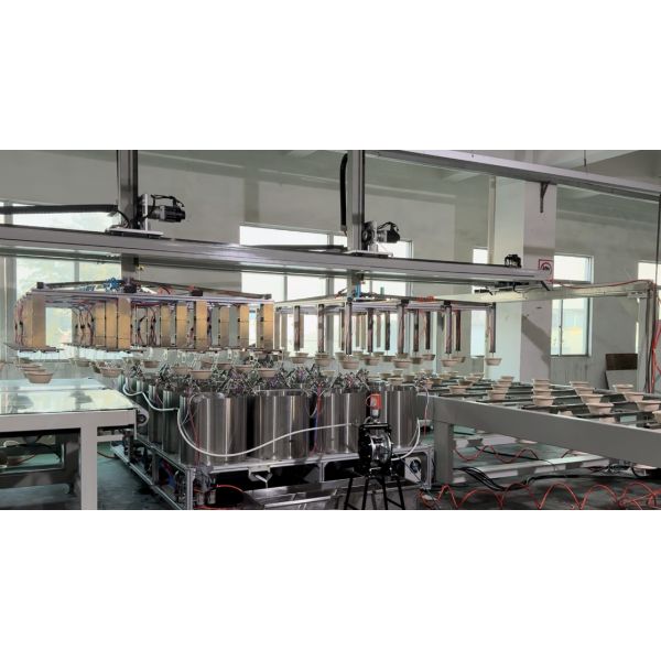 Fully Automatic 24-Station Spin Coater with Customizable Dispense & Spin Speed for High Uniformity and Zero Cross-Contamination