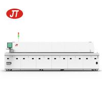 SMT JT horno de reflujo TEA-1000 libre de plomo 10 zona de calefacción máquina de fabricación de PCB