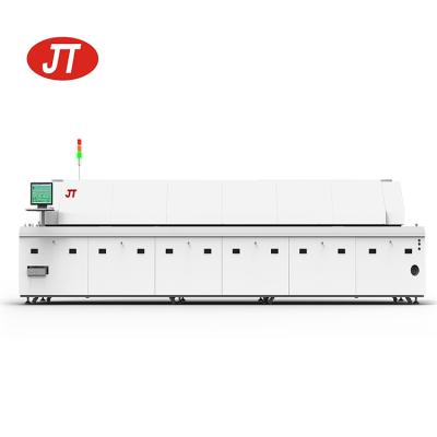 SMT JT Reflow Oven TEA-1000 Lead free 10 Heating Zone PCB Manufacturing Machine