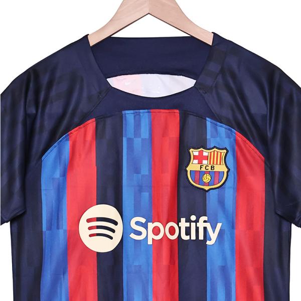 2022-2023 Barcelona Fan Edition Home Jersey Group Customization