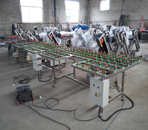Stainless Steel Glass Production Equipment Double Belt Glass Edger for Insulating Glass