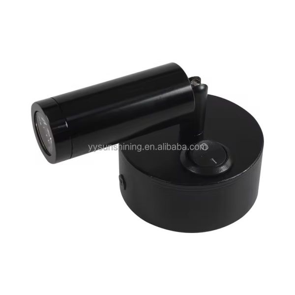 Surface Mounted Spotlight LED Light 12V DC Without-Holes Cool White Power Black-Color