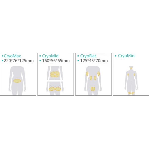 Cuerpo Cryolipolysis de la forma que adelgaza la máquina, equipo de la belleza de Lipo Cryo Cryolipolysis