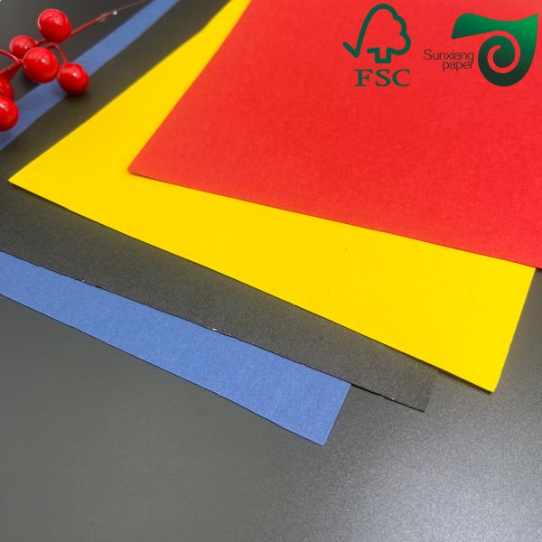 Inkjet Printable Recyclable Water Resistant Colored Fabric Paper FSC Wrapping Paper