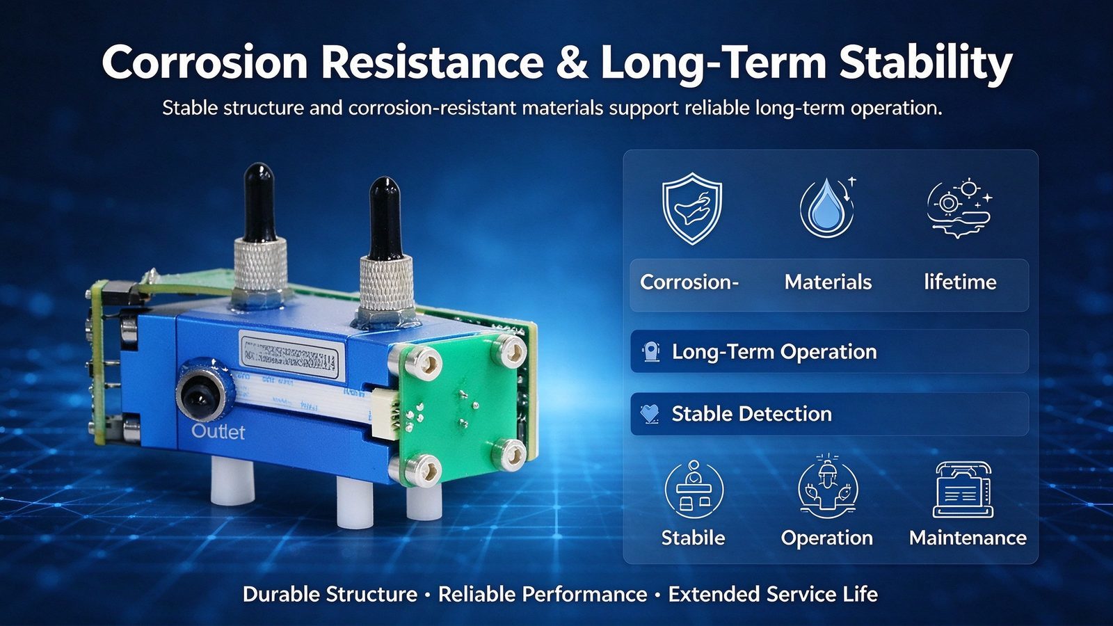 NDIR Multi Gas Detector Module For CO CO2 CH4 C3H8 SF6