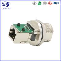 Connecteurs circulaires imperméables de RJ45 IP68 8pin pour le harnais de fil de contrôle de mouvement