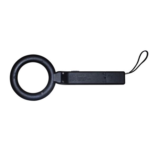 Round Hand Held Security Metal Detector Sensitivity Regulating Hole Adjust Easily