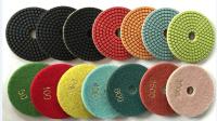 4 chaux humide de grès de marbre de Diamond Polishing Pads For Granite d'étape de pouce 7