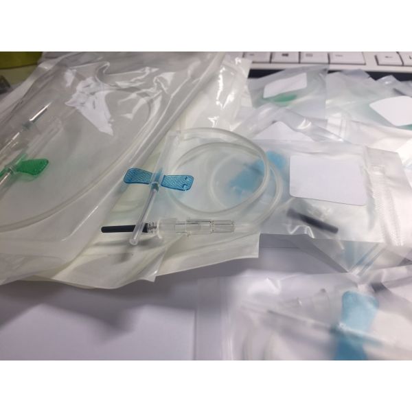 Игла 21G 22G 23G 25G собрания крови безопасности