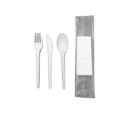 Disposable Spoon Fork Knife Set Biodegradable Option for Catering and Buffet Service