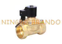 1 2 polegadas IP68 Waterproof a válvula de solenoide de bronze para a C.A. musical da C.C. 220V da fonte de água 24V