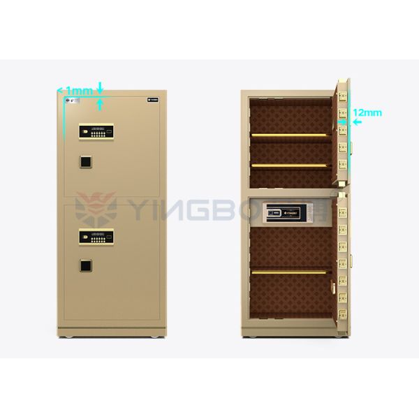 Solid Steel Dual Alarm Luxury Office Safe Box Electronic Lock YB/N7-150D