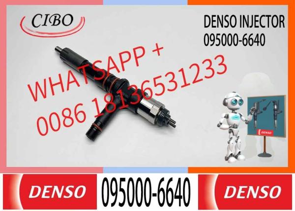 New Common Rail Injector Engine Fuel Injector 095000-6640 6251-11-3200 for KOMATSU for Denso Rebuilt Injector Assy 0950006640
