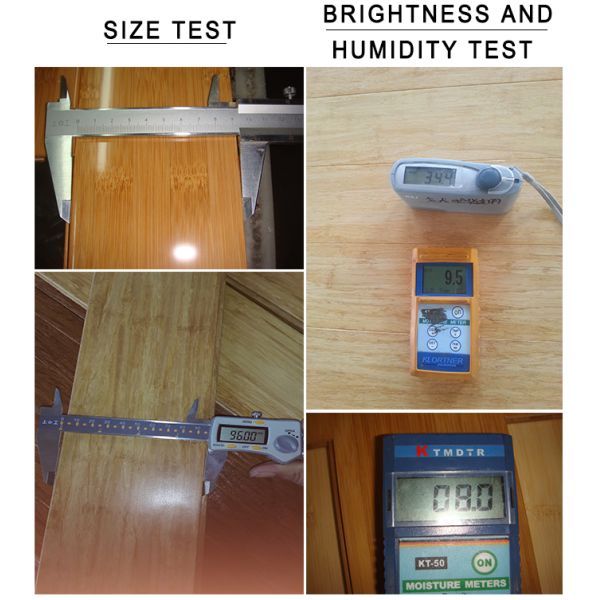 Углеродистые деревянные напольные покрытия стандартные бамбуковые стеновые панели