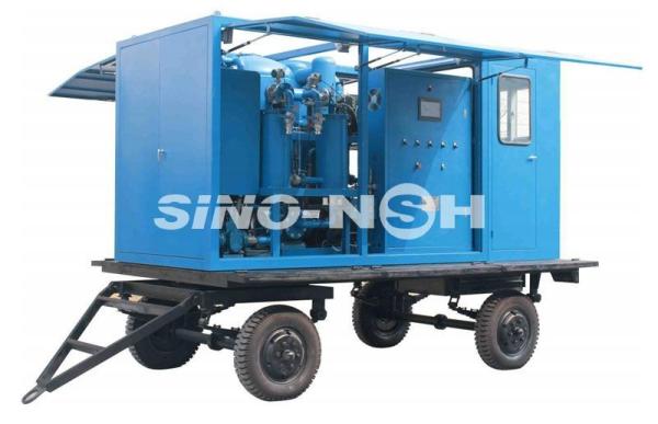 As fases dobro limpam a máquina 600L/H do purificador de óleo do transformador
