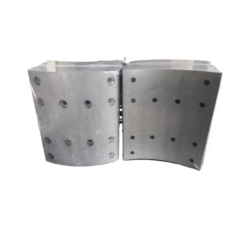 SINOTRUK Howo Brake Linings Shoes WG9761450118/WG9761450119 AZ9231342072 E7 371 Truck Brake Liner New Semi-metallic Non-asbestos