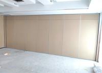 Desplazamiento de madera movible insonoro plegable de las paredes de división para el hotel
