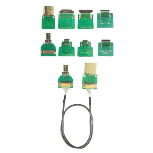 I Pex Cabline Ca 20525-020E-02 Cable Assembly To Hd Cable Adapter Mini Hdmi Elbow Head Hdmi C2
