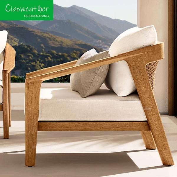 Modern Outdoor Furniture Hotel Courtyard Luxury Resort Chaise Villa Pool Lounge Chairs