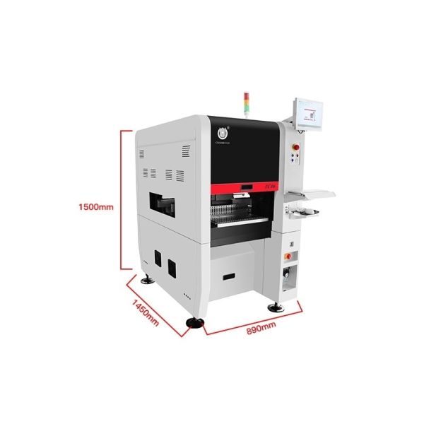 Best Seller 6 heads TC06 Pick and Place Machine Cast-iron Frame SMT Chip Mounter