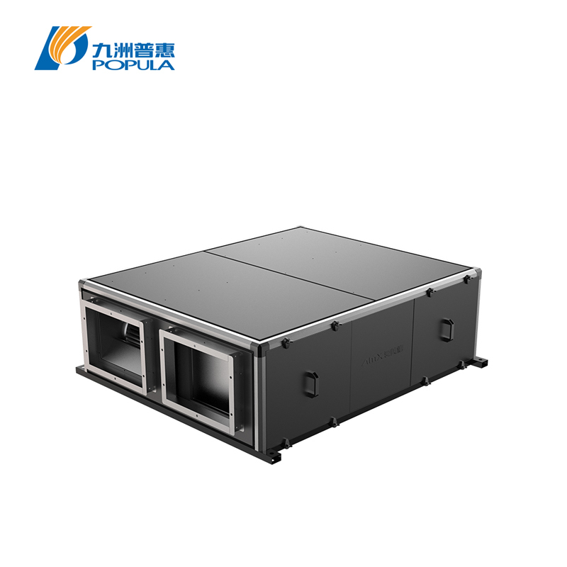Commercial Fresh Air Handling Unit Ceiling Mount 380V Mildew Proof For Hospitals Schools