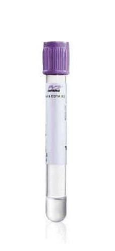 FDA510K CE ISO Vacuum Blood Collection Tube 2ml 5ml PET Glass
