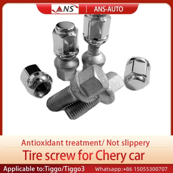 No Deformation Tyre Nut Bolt , Rustproof Car Tyre Bolt Smooth