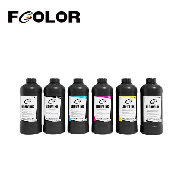 FCOLOR New 3D TPU Label UV  Ink for UV DTF Printing Inks High Adhesion and Wash Resistance for Raised Labels on Clothing Shoes