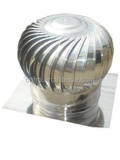 Air Driven Stainless Steel Wind Driven Roof Top Turbine Fan for Optimal Ventilation